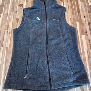 Women’s Columbia Gray Fleece Vest